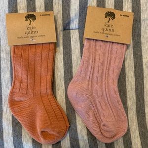 Kate Quinn knee high socks - 2 pair